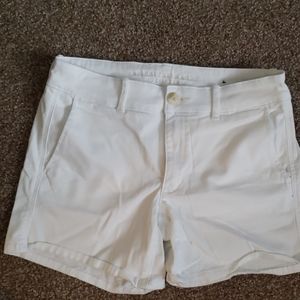 American Eagle white super stretch midis